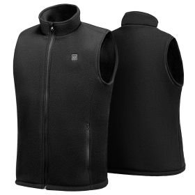 Heated Vest, Men Electric Heating Vest with 16000 mAh Battery Pack, 6 Heating Zones Lightweight Rechargeable Winter-Vest with 3 Levels
