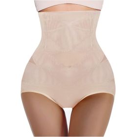Womens' Tummy Control High Waist Trainer Body Shaper (Color: skin, size: 2XL)
